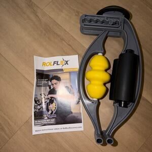 RolFlex Deep Tissue Massage Roller Recovery Tool Physical Therapy Myofascial Rel